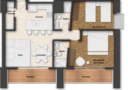 Depto 1201 Proto- tipo A 