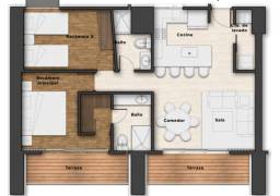 Depto 1102 Proto- tipo B 