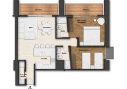 Depto 1704 Proto- tipo D 