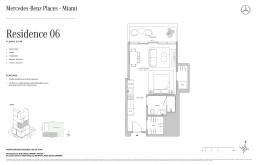 Studio - Residence 06 - Levels 32-40 