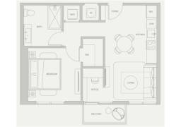 1 Bedroom Home Office LINE 04 
