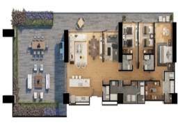 Pedregal II Depto 1902 